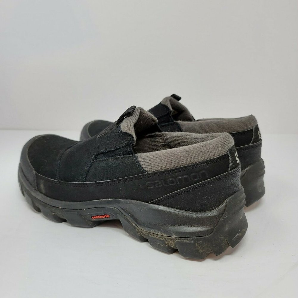 Salomon Mens Black Slip On Comfort Casual Shoe 6.5 - Picture 5 of 10